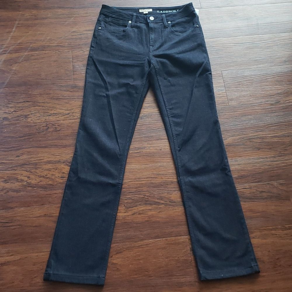 Burberry Blue Flared Jean's Size 29 Chic Edgy Feminine Retro Streetwear Y2K